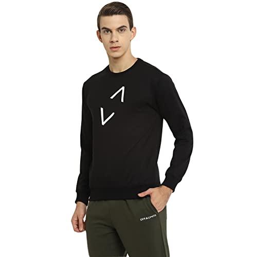Image of YUUKI-Mens Poly PT RN Sweat-Black
