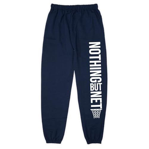 Nothing But Net Sweatpants | Basketball Apparel by ChalkTalk Sports | Multiple Colors | Youth and Adult Sizes