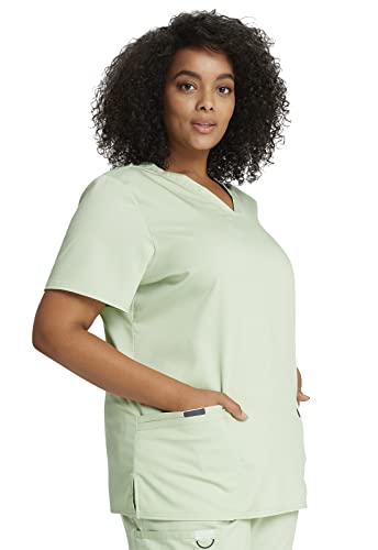 Image of Cherokee Medical Women's Scrub Top V-Neck Modern Classic Fit with 3 Pockets, Ultra Soft and 2-Way Stretch Fabric - WW620