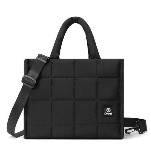 Quilted Crossbody Bags for Women,Puffer Weekender Overnight Bag