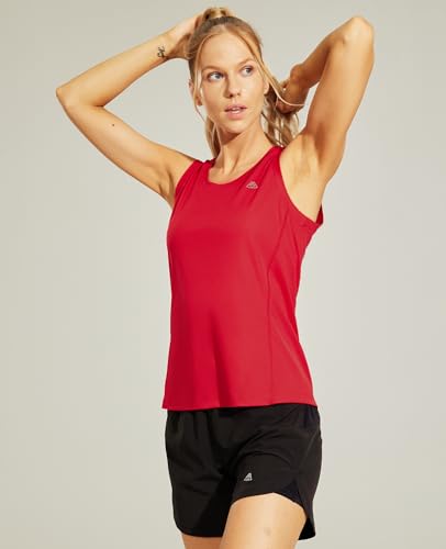 Haimont Women's Workout Tank Tops Mesh Quick Dry Sleeveless Shirts Athletic Shirts for Running Yoga Gym4