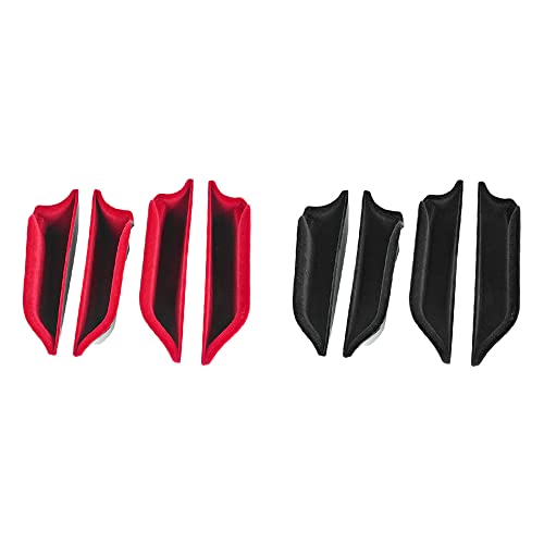 4本の車のドア収納ボックスハンドルポケットカップアームレスト電話コンテナアームレストコンテナはクーパーF55に適合 (K色)