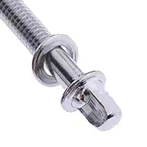 2 paquetes de 10 tornillos de tensión para batería, repuestos universales para partes de percusión y hardware de montaje (20 unidades en total) miniatura 2