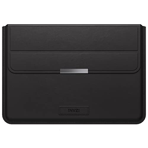 INVZI MacBook Sleeve, Vegan Leather Bag Compatible with 13”/14