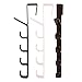 Komkommax 5 Layers Over The Door Hook, The Storage Rack on The Door for Hanging Clothes, Can be Used for Bathroom, Living Room, Kitchen Door Hooks, 3 Packs