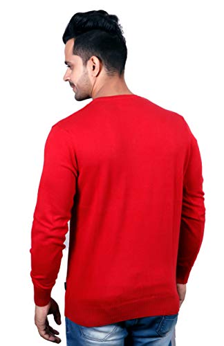 Image of GODFREY V Neck Full Sleeve Sweater for Man Winter Pullover