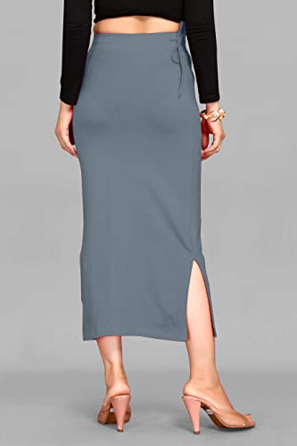 Image of ALYNE Blended Saree Shapewear Petticoat for Women, Women's Blended FullElastic with Drawstring Saree Shapewear, Skirts for Women,Shape Wear Dress for Saree
