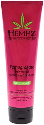 Hempz Pomegranate Daily Herbal Moisturizing Conditioner, White, 9 oz