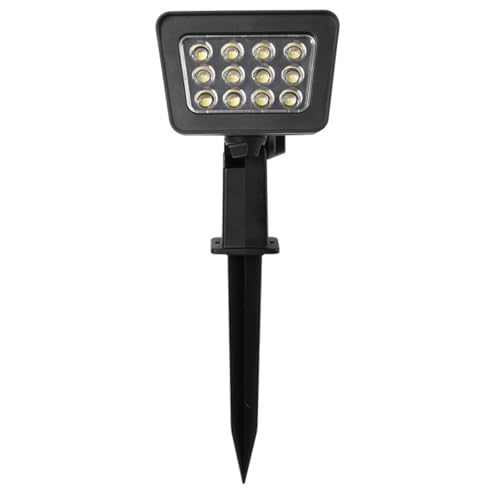 Lampe solaire à piquet pour éclairer une allée sombre et valoriser vos massifs de fleurs