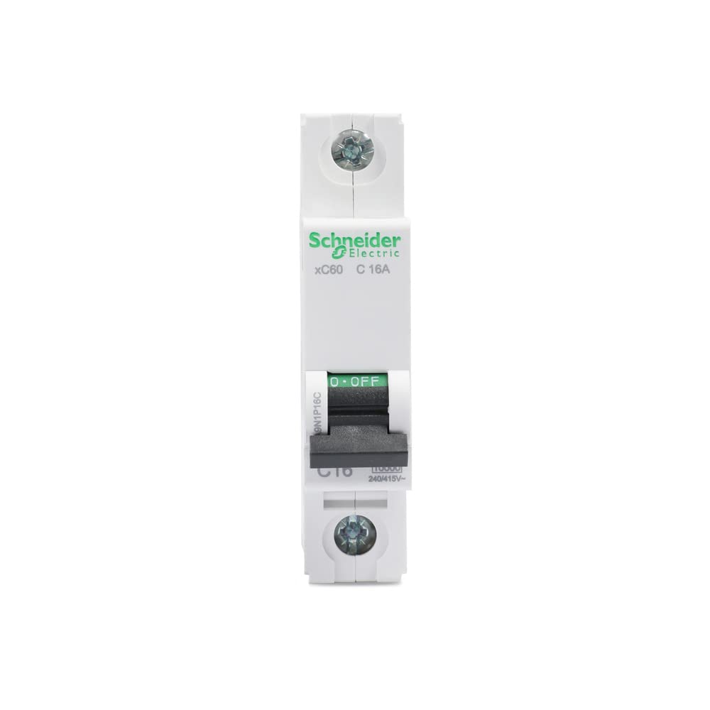 Schneider Electric A9N1P16C Acti 9 MCB xC60 1P 16A C 10000A-image-8
