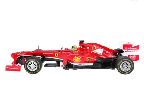 Image of Royal Cellar SF90 Remote Control Formula 1 Racing Car, Red, 1:12 Scale Model, RC Toy with Controller, Ages 3+