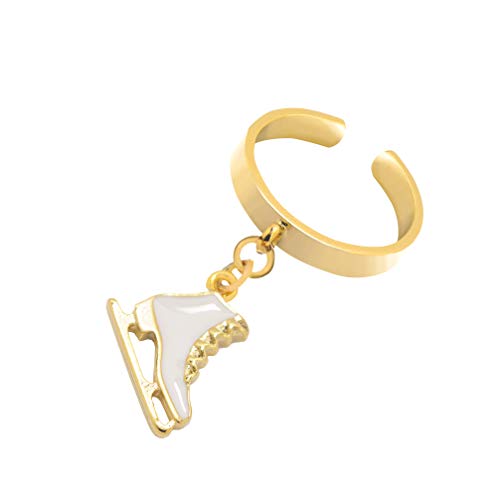Image of Spinningdaisy Dangling Mighty Tiny Charm Adjustable Ring