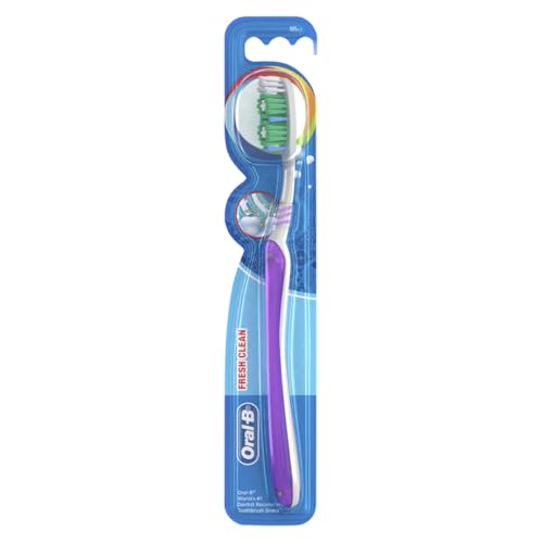 Oral-B All Round Fresh Clean Soft Toothbrush, 1 Pack