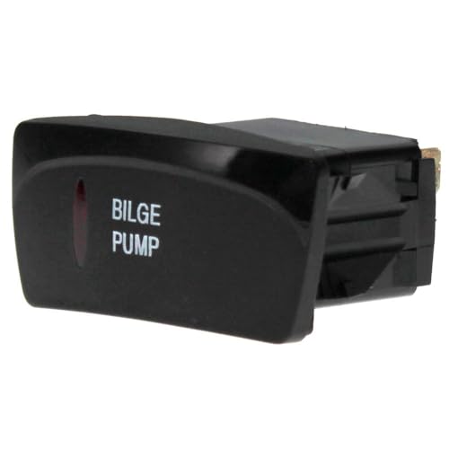 Generic Carling On/Off Contura II Boat Rocker Switch | Stereo 4 Spade 12 Volt