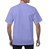 Gubsssl T Shirts for Men UK Adult Fashion Top Plain Shirts Classic T-Shirts Summer Short Sleeves Slim Fit Basic Tshirts Casual Tee Breathable Easy Care Clothing Workwear Wear Streetwear Purple XXL #1