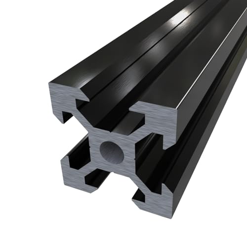 V SLOT 2020 Nero Lunghezza 200-1500mm Tipo V Scanalatura lineare