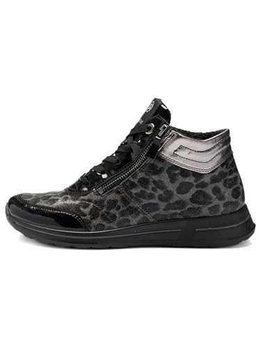 Chaussures ARA Master 1224808-83 pour pieds larges confort Noir Acier 40 EU Weit