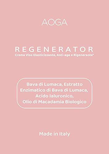 Crema Viso Aoga Regenerator - Bio Cosmesi Made in