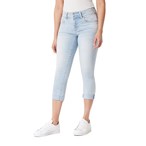 WallFlower Jeans for Women Ultra Crop 23.5” Inseam Mid-Rise Insta
