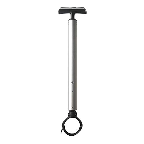 Kinshops Mango de Seguridad Control Strut Stent Telescópico Hoverboard Manillar para 6.5inch 7inch 10 Pulgadas Scooter eléctrico autobalanceo, Plata