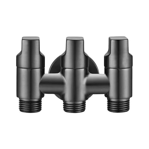 洗濯機の蛇口の給水バルブ、1つの入口と3つの出口は自動的に水を止めることができます(A)