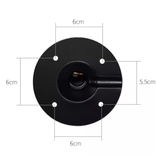 Soporte para proyector de pared multifuncional con cabezal giratorio 3