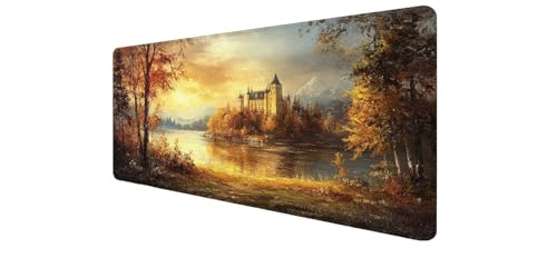 Tapis de souris XXL étanche pour protéger le bureau et travailler sans glisser