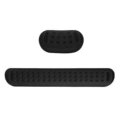 budiniao Tastiera ergonomica Poggiapolsi Camera da Letto Tappetini di Supporto per Mouse PU Cuscini Elastici Traspiranti Accessori per PC Desktop