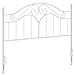 Elephance Headboard for Queen Size Bed Frame, Vintage Platform Bed Metal Headboard Only, Height Adjustable, Sturdy and Stable, Queen Size, Easy Assembly,White