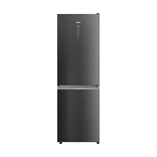 Haier 2D 60 SERIE 3 HDW3618DNPD Kühl-Gefrier-Kombination/Total No Frost/Smart hON-App/HumidityZone/XXL Nutzinhalt/Leise nur 36 db(A) / Dark Inox