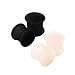 Produktbild 4 Stk Silikon Schwarz Hautfarbe 10mm 00g Double Flared Ohrringe Flesh Earplugs Stecker Expander Dehnen Gauges Piercing Schmuck 2820