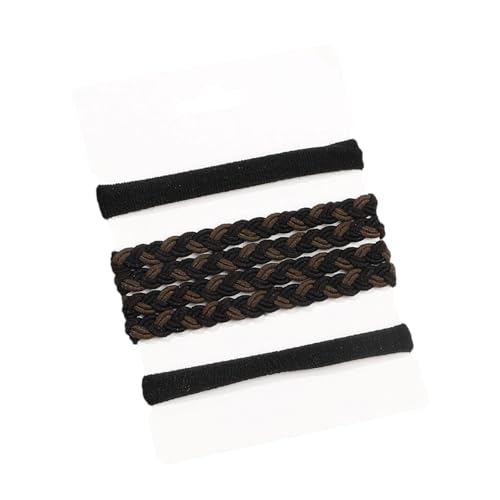 Coletero de pelo tejido colorido para cola de caballo, banda elástica para el cabello, coleteros para el pelo, estilo vintage, accesorios deportivos