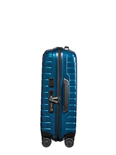 Image of Samsonite Proxis 55 cm Expandable Small Cabin Polypropylene (PP) 8 Wheels Spinner Hard Luggage /Suitcase /Trolley Bag for Travel (Blue)