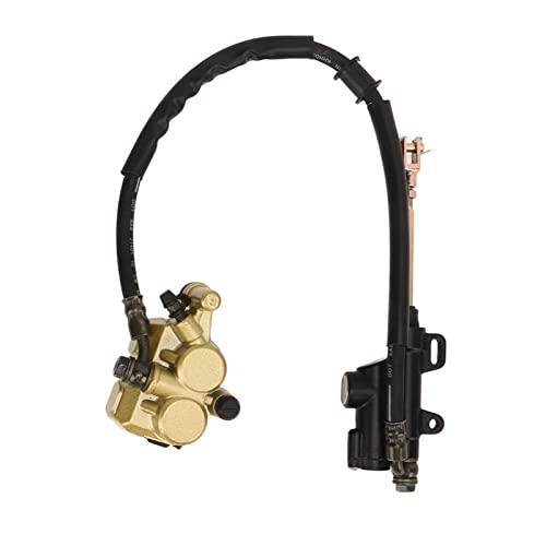 Pinza Freno Disco Trasero Hidráulico, Alta Potencia Durabilidad con Pastillas Repuesto Sistema Frenado Eficiente for Motos Trail Enduro Dirt Bike Off Road