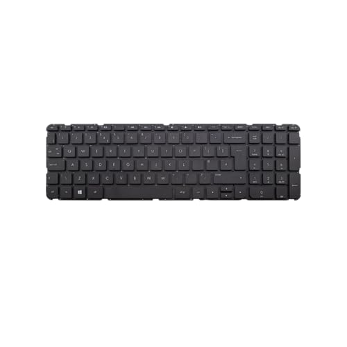 Teclado de laptop para HP Pavilion 15t-e000 componente negro UK English layout de repuesto