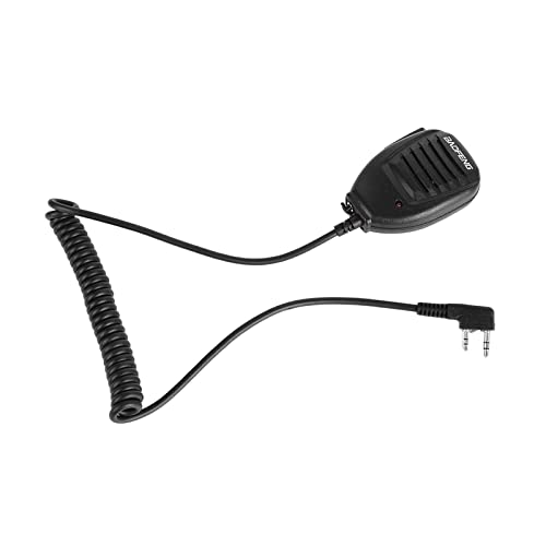 Image of CALANDIS Handheld Shoulder Speaker Mic Ergonomic Portable for BF530 BF666S BF490 | Microphones | Parts & Accessories | Radio Communication