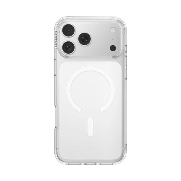 PopSockets iPhone 18 Pro Max Phone Case with MagSafe- Clear