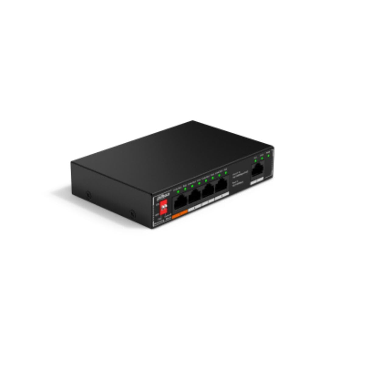 Switch IT DAHUA DH-SF1005P COMMUTATEUR DE Bureau Non GÉRÉ À 5 Ports avec POE 4 Ports