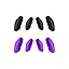 Black+purple Nose Pad-4 Pairs Black+purple Nose Pad-4 Pairs