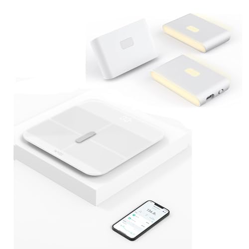 WYZE Smart Scale X Blanca con Pack de 3 Luces Nocturnas miniatura 1