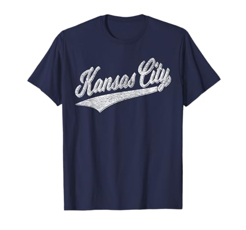 Bandera del estado de KANSAS CITY MISSOURI BASEBALL SPORT Camiseta