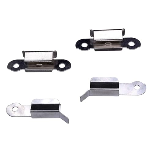 ELAYARD 4pcs Stainless Steel Heated Bed Glass Clamps for 3D 