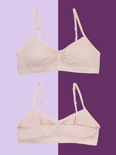 Fruit of the Loom Girls' Seamless Trainer Bra with Removable Modesty Pads2
