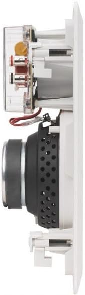 Yamaha NS-IW470 3-Way In-Wall Speaker For Custom Install (White, Pair), 6"