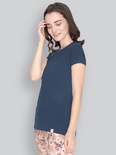 Image of Lyra Women's Cotton Regular Fit T-Shirt