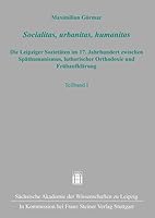 Socialitas, Urbanitas, Humanitas (German Edition) 3515137424 Book Cover