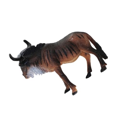 Figurine gnou réaliste pour créer un décor de savane miniature dans la chambre