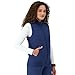Hanes Women's Comfort Fit Scrubs Healthcare Vest, Moisture-Wicking Stretch Scrubs Vest for Women