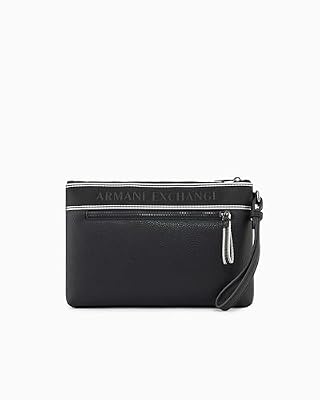 Armani Exchange Pochette e beauty WRISTLET CASE XM002835 AF22662 Nero - 187155000009_UNICA