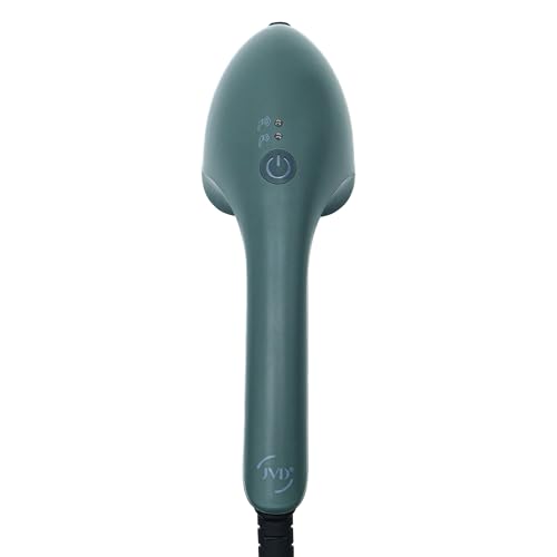 Image of JVD Velyss 2-in-1 Garment Steamer & Steam Iron, 1500W, Foldable, Vertical Steam, Kills 99.9% Bacteria